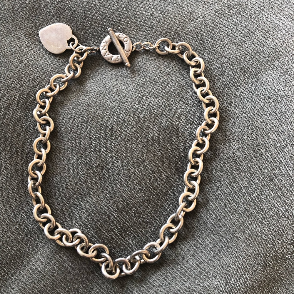 Tiffany’s heart necklace